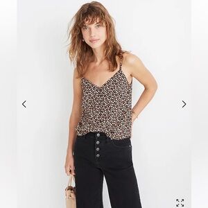 Madewell Button Front Floral Cami 🌸